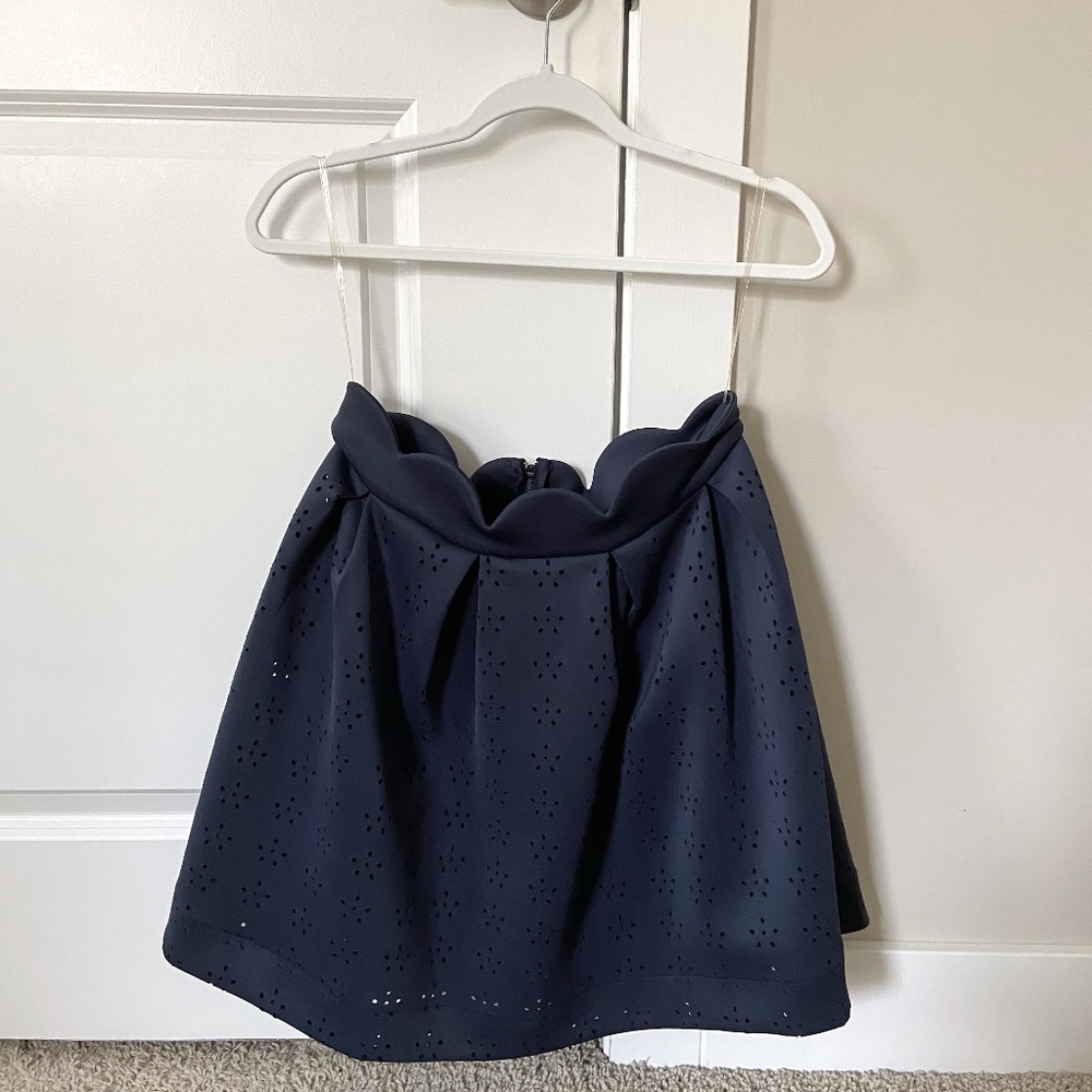 Navy Blue Skirt